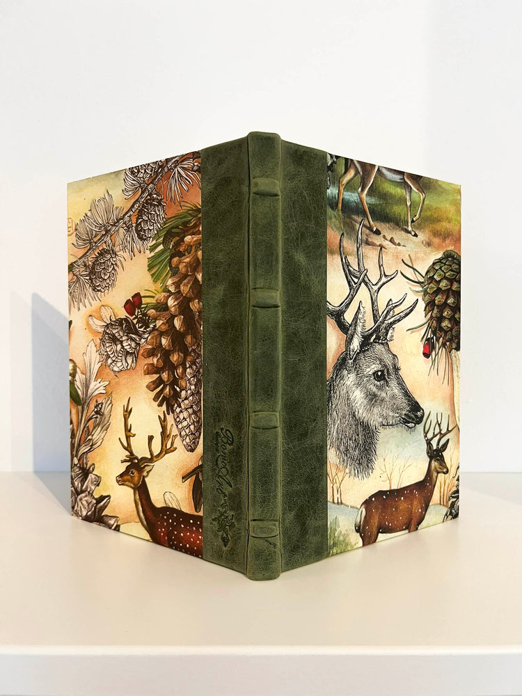 CUADERNO A5 Ciervo verde