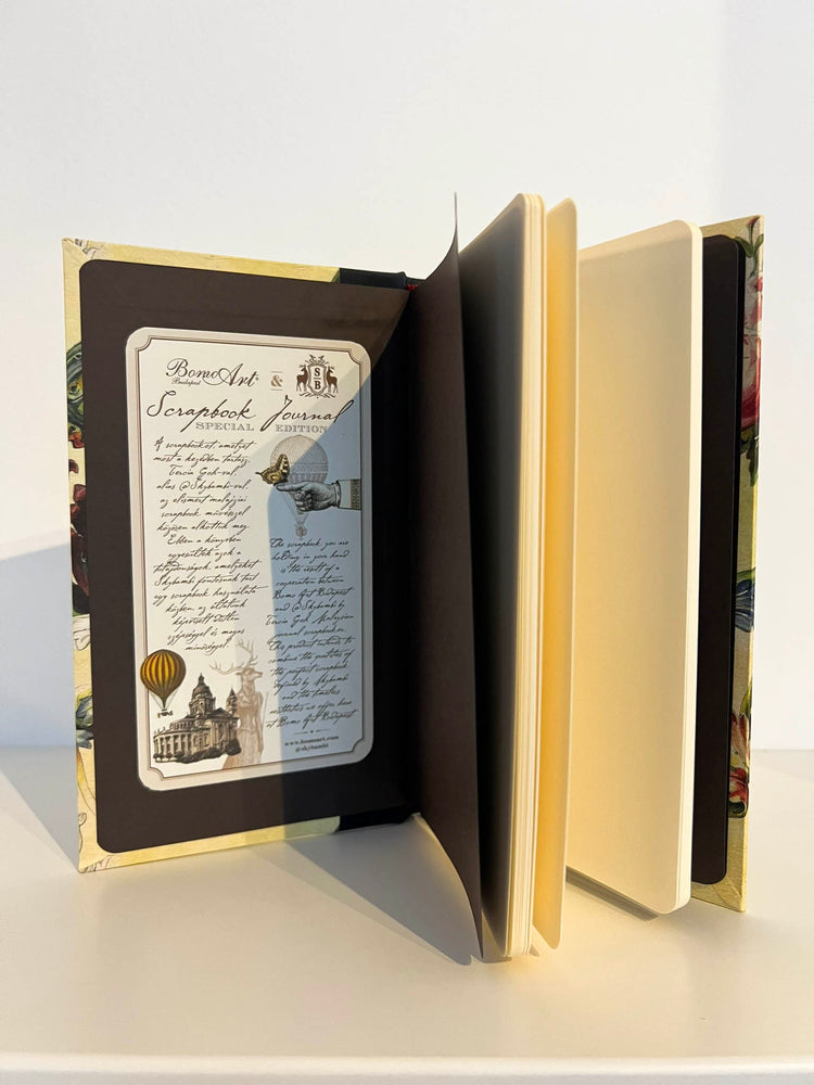 CUADERNO SCRAPBOOK JOURNAL SKYBAMBY X BOMO ORNAMENTS