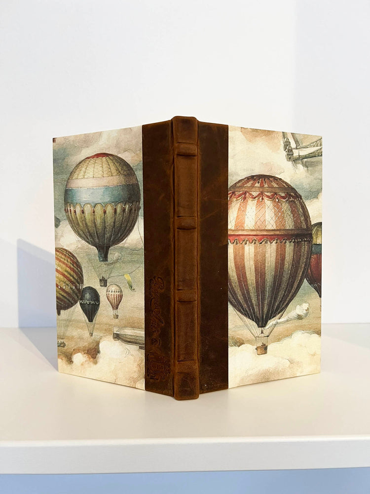 CUADERNO SCRAPBOOK JOURNAL SKYBAMBY X BOMO GLOBOS