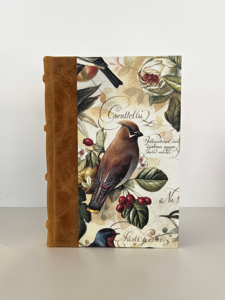 CUADERNO A5 Aves y Frutas caramelo