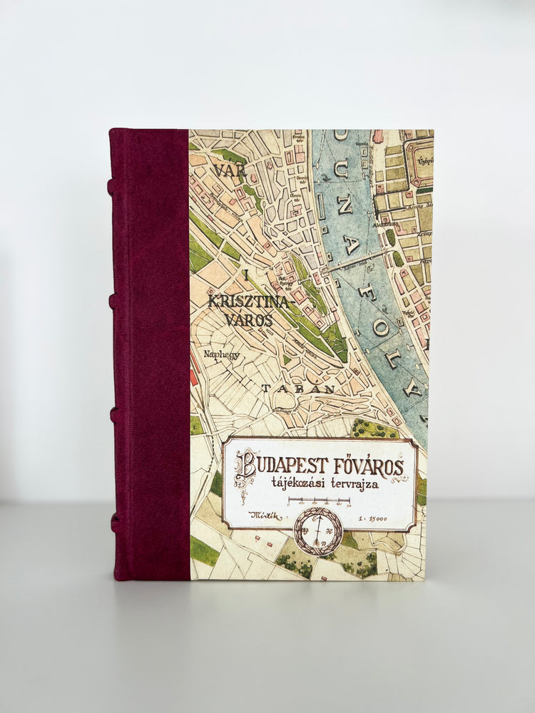 CUADERNO A5 Budapest 1877 Frambuesa