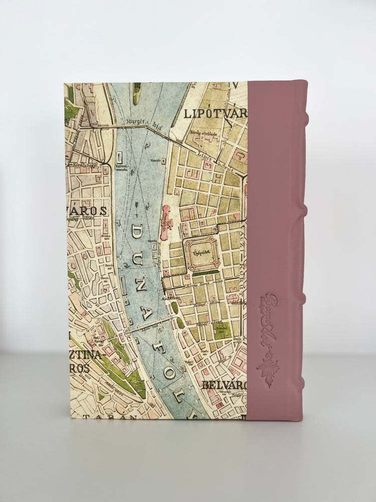 CUADERNO A5 Budapest 1877 Rosa