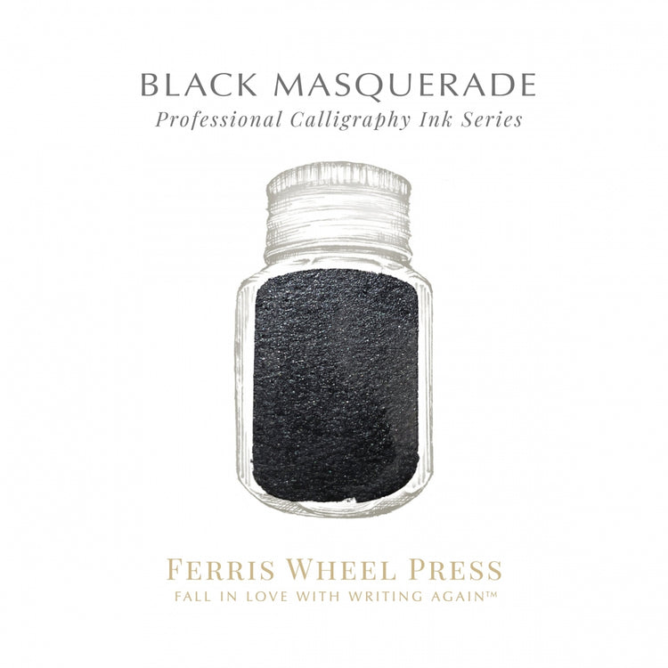 TINTA CALIGRÁFICA FERRIS WHEELS PRESS Black Masquerade