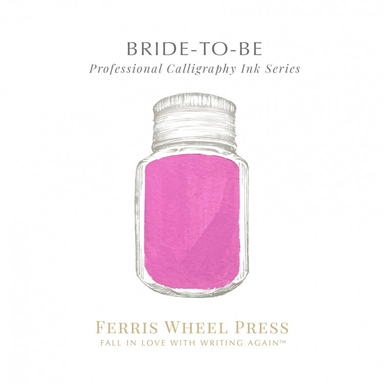 TINTA CALIGRÁFICA FERRIS WHEELS PRESS Bride T Be